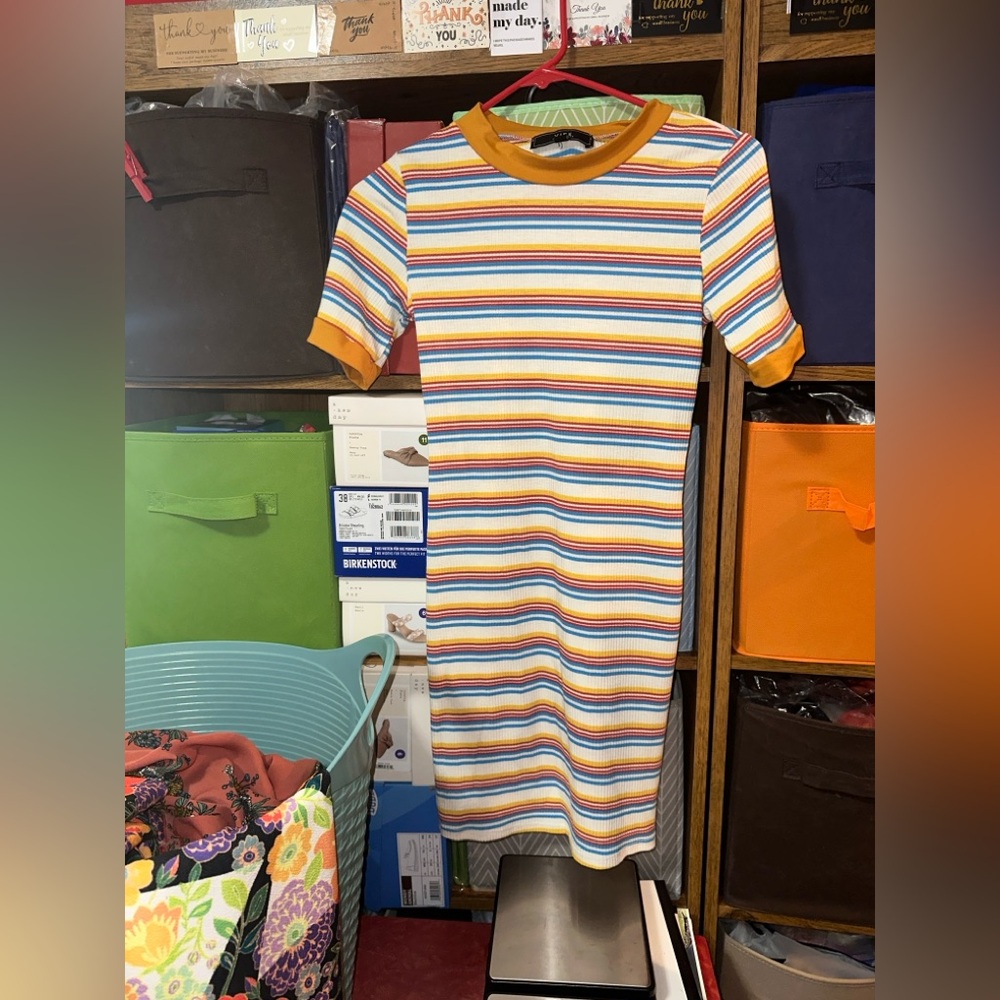 Vibe Multicolor Striped Top